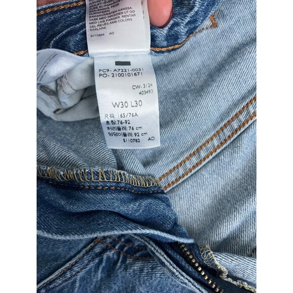 ⭐️ Levi’s 565™ Relaxed Straight Jeans – W30 L30 – Vintage Style ⭐️ - Picture 3 of 5